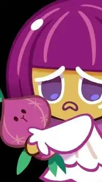 ai character: onion cookie background