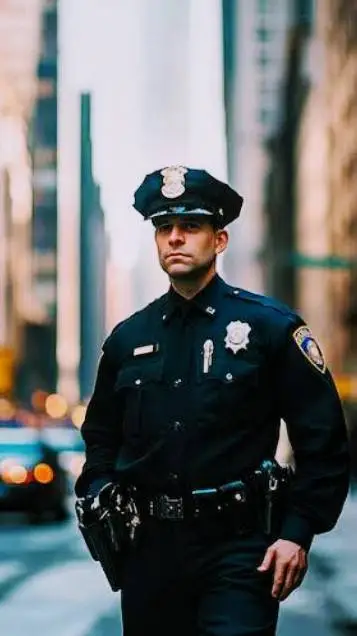 ai character: Police  background