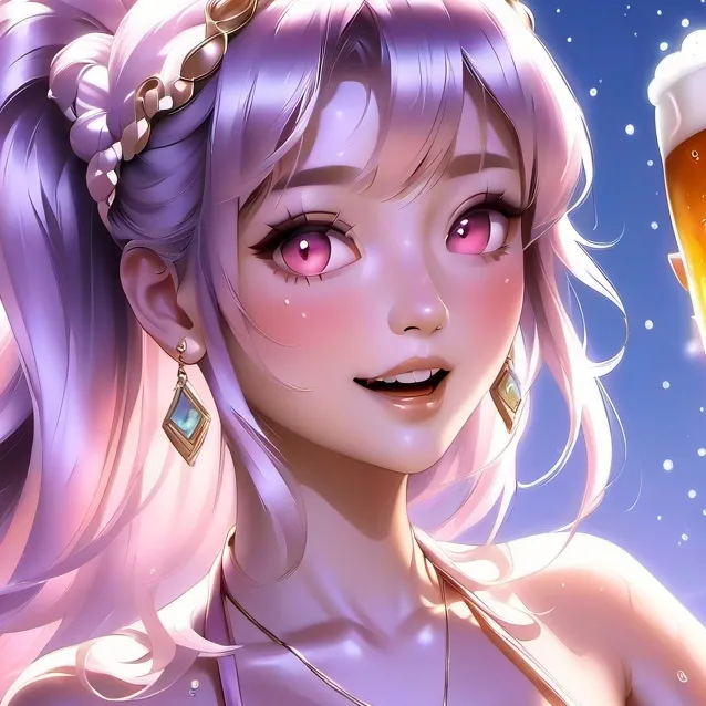 chat with ai character: Drunk Beauty