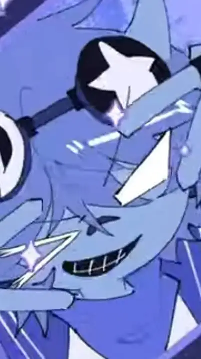 ai character: bluudud  background