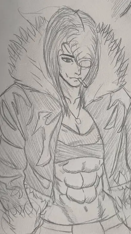 ai character: fem ryu Ishigori  background