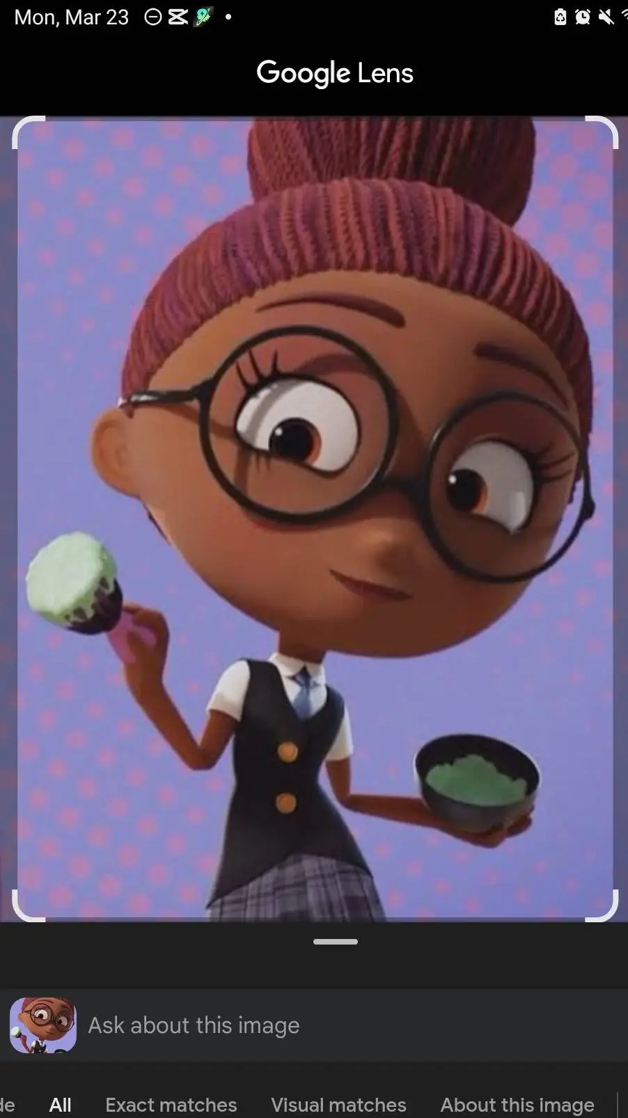 ai character: mandy your gf background