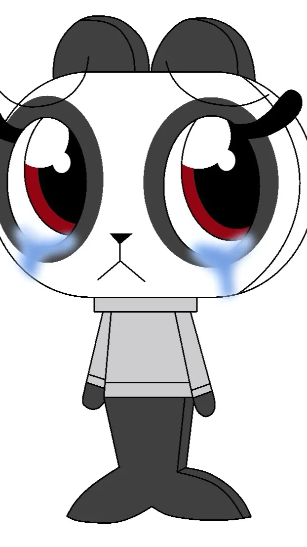 ai character: Pandeal💔🥺💧😢 background