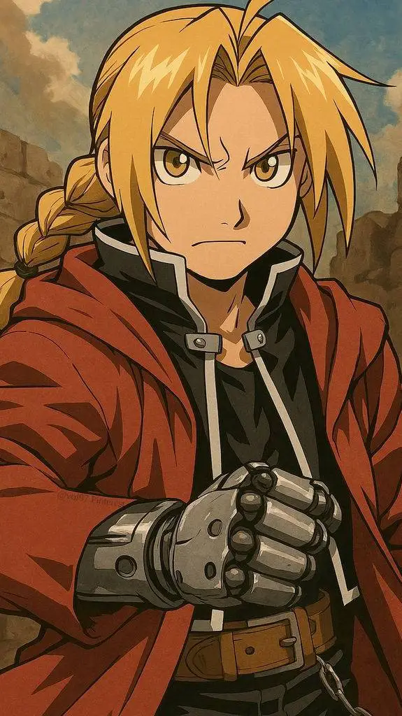 ai character: Edward Elric  background