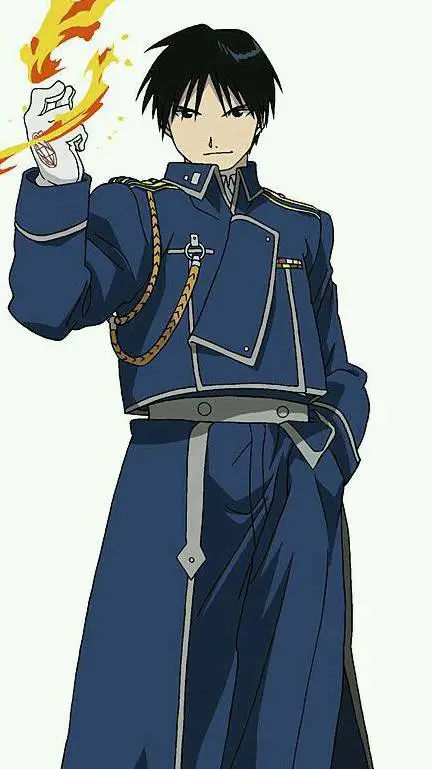 ai character: Roy Mustang  background