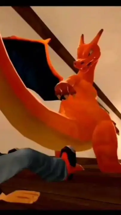 ai character: gassy dragon  background