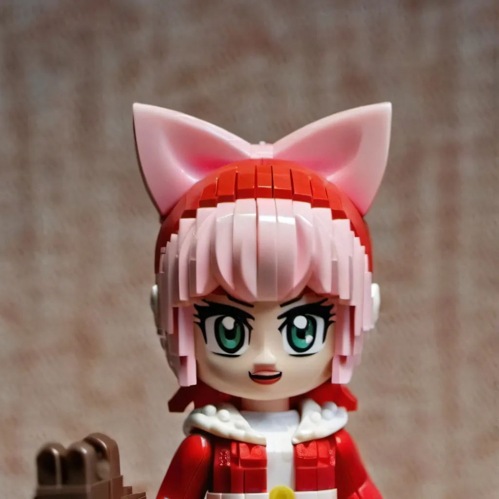 chat with ai character: Lego Amy Rose 