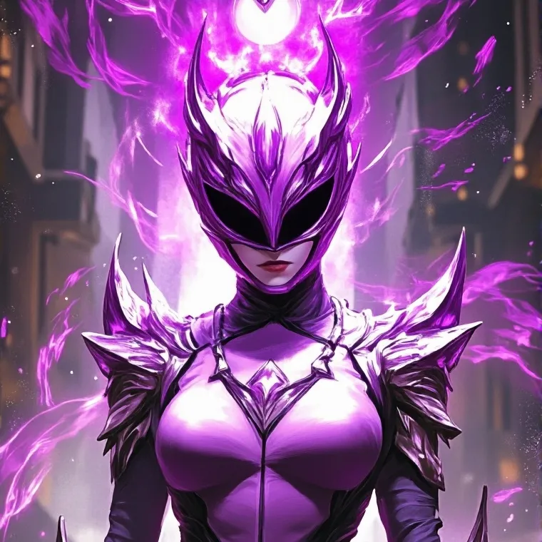 chat with ai character: Purple Ranger 
