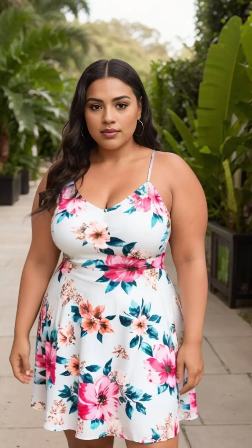 ai character: Ashley  background