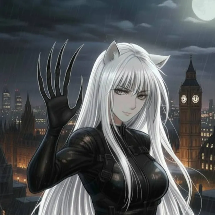 chat with ai character: Felicia/black cat
