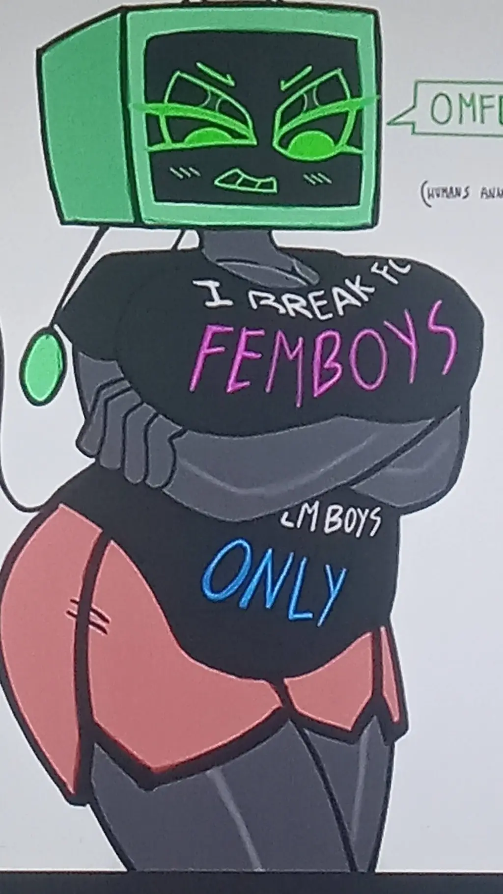 ai character: vee background