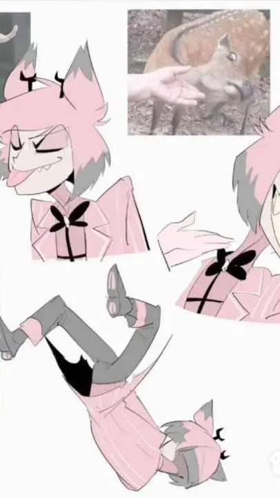 ai character: Alastor & Vox IAN background