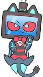 ai character: HH as Cats background