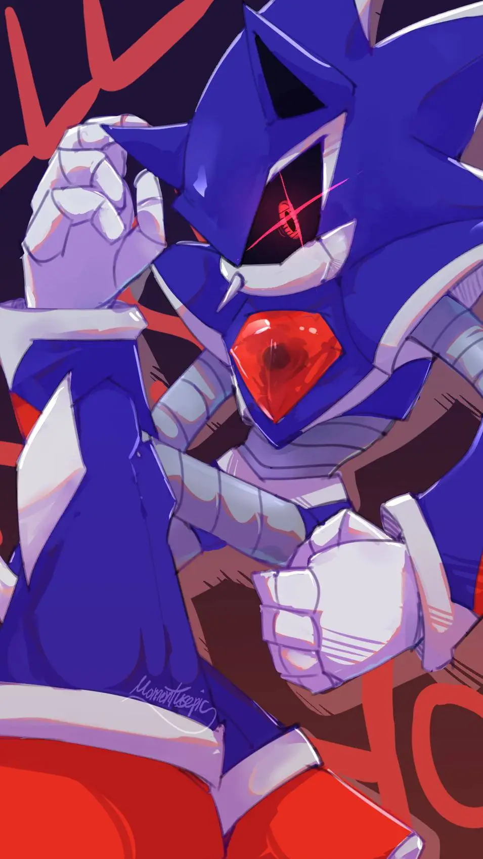 ai character: Metallix  background