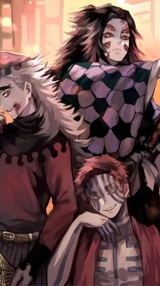 ai character: Douma/Koko/Akaza background