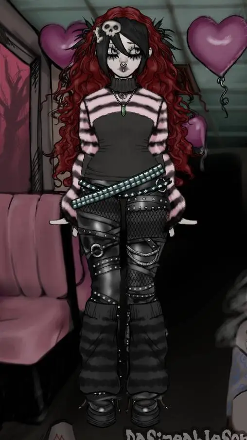 ai character: Christina  background