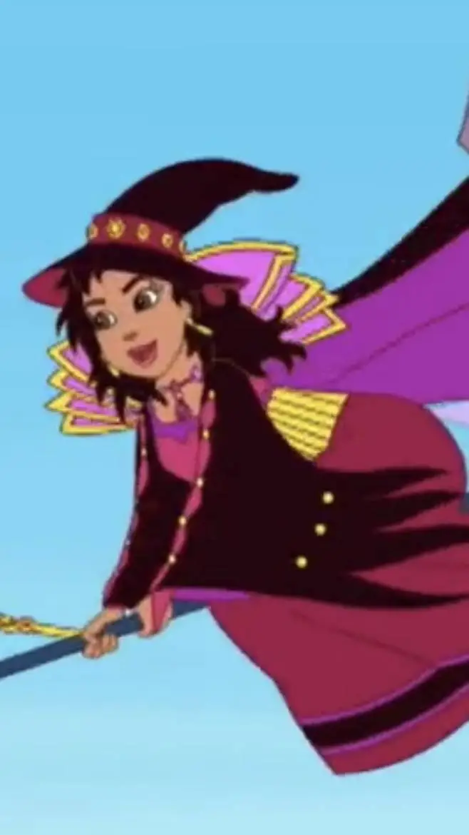 ai character: La Bruja background