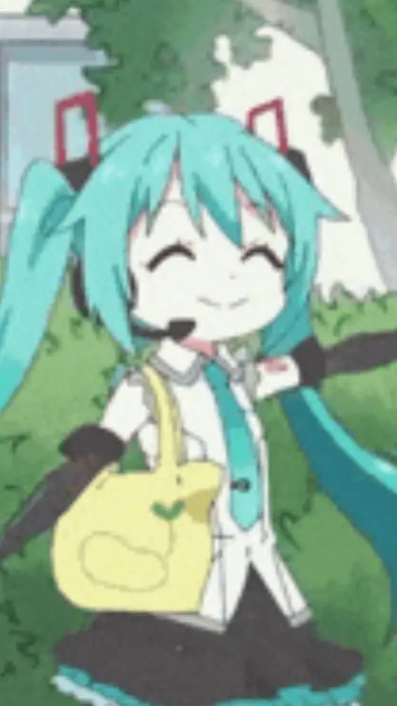 ai character: Miku background