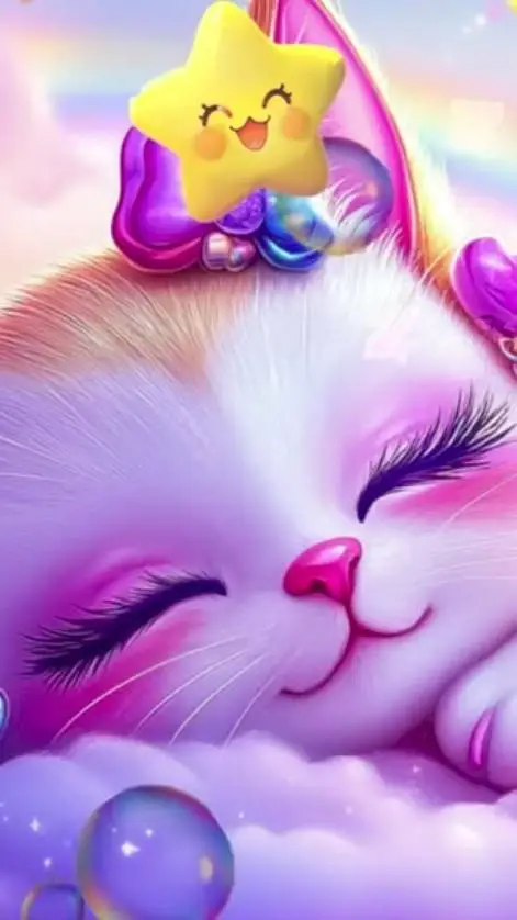 ai character: baby catnap  background