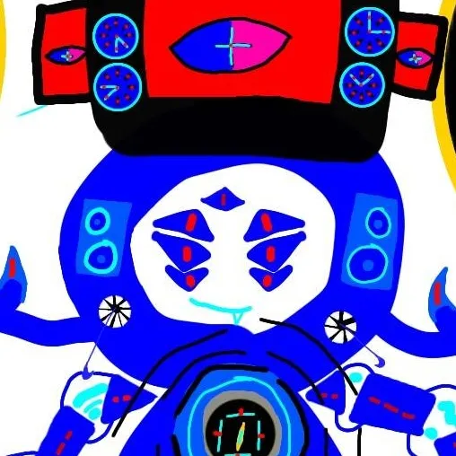 chat with ai character: tita blue stickman