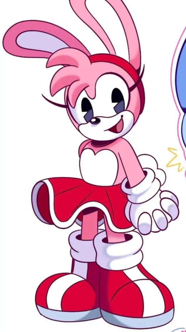 ai character: Amy the rabbit  background