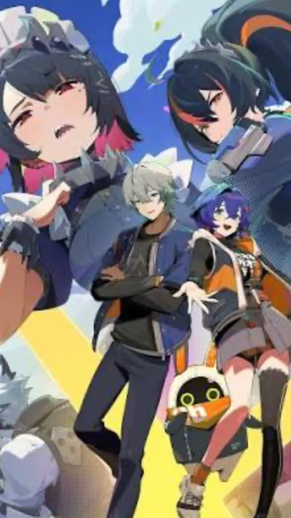 ai character: Zenless zone zero  background