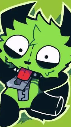 ai character: Invader Zim  background