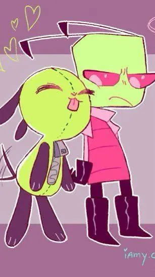 ai character: Invader Zim au background
