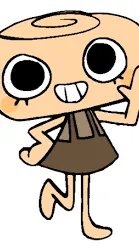 ai character: Dandys world!  background