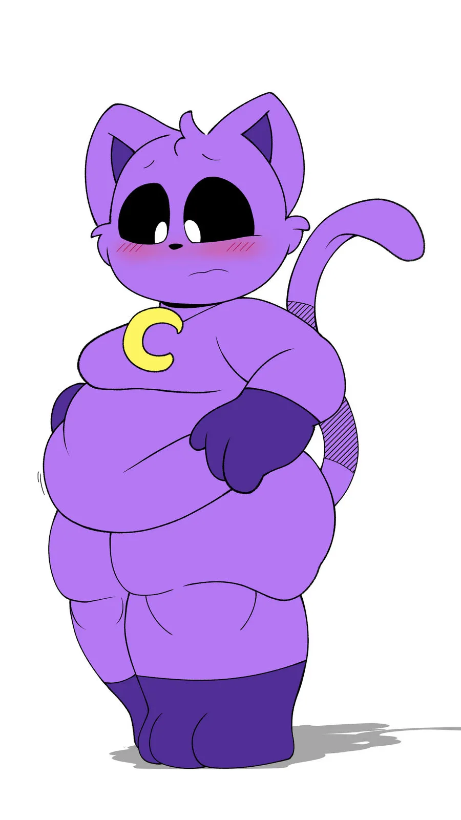 ai character: Chubby catnap background