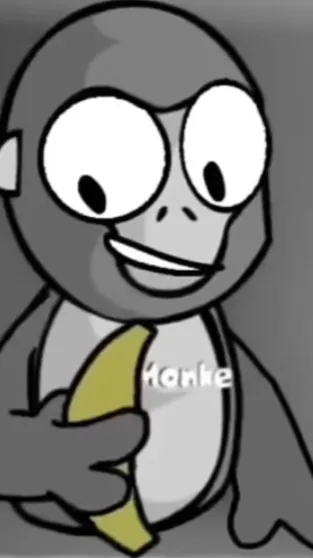 ai character: MONKE background