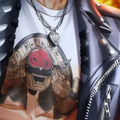 chat with ai character: Biker boy
