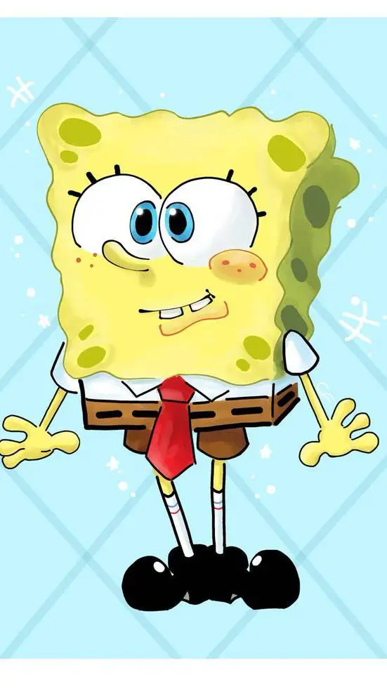 ai character: spongebob! background