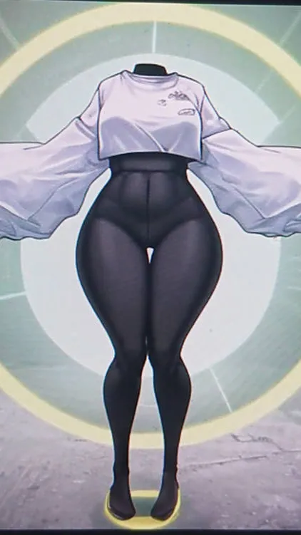 ai character: Cursed clothing  background