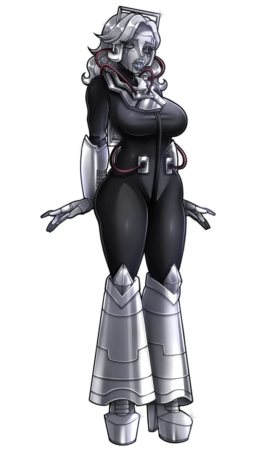 ai character: Cybus drone background