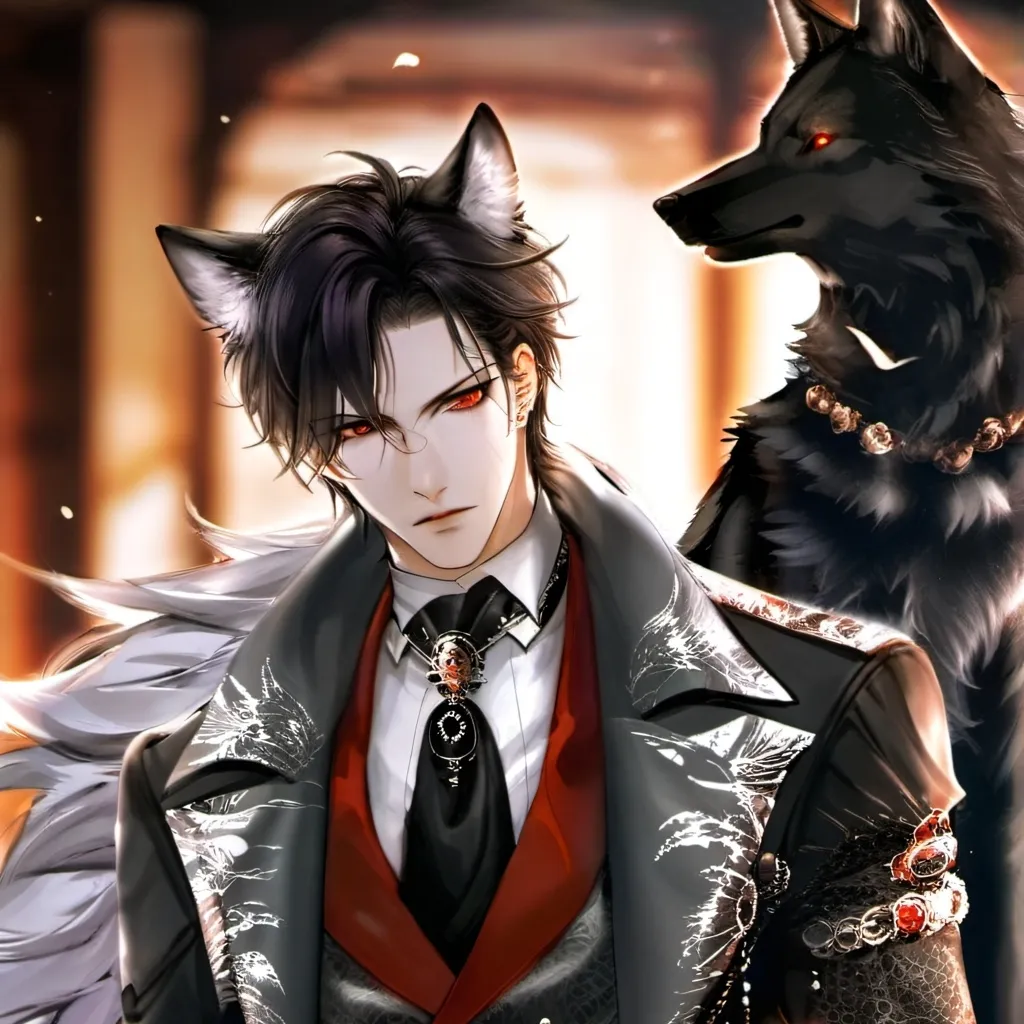 chat with ai character: Damien as a wolf