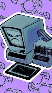 ai character: p.AI.nter background