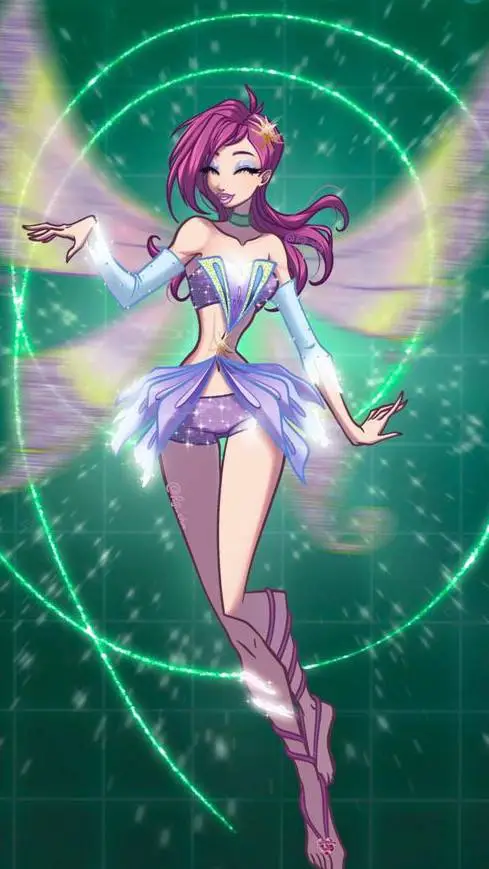 ai character: Tecna (Enchantix) background