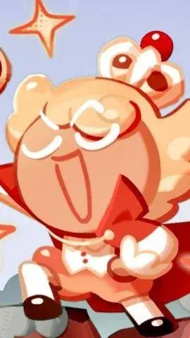 ai character: Custard Cookie III background