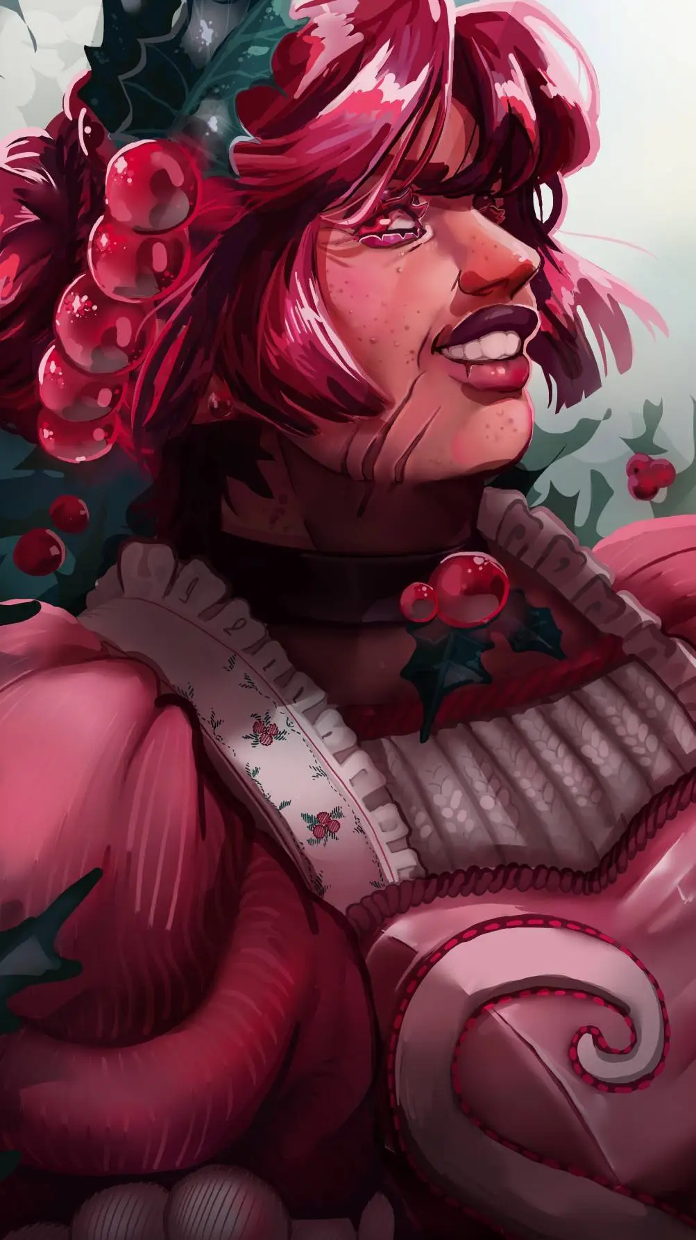 ai character: 𝙃𝙤𝙡𝙡𝙮𝘽𝙚𝙧𝙧𝙮 𝘾𝙤𝙤𝙠𝙞𝙚𖤐 background
