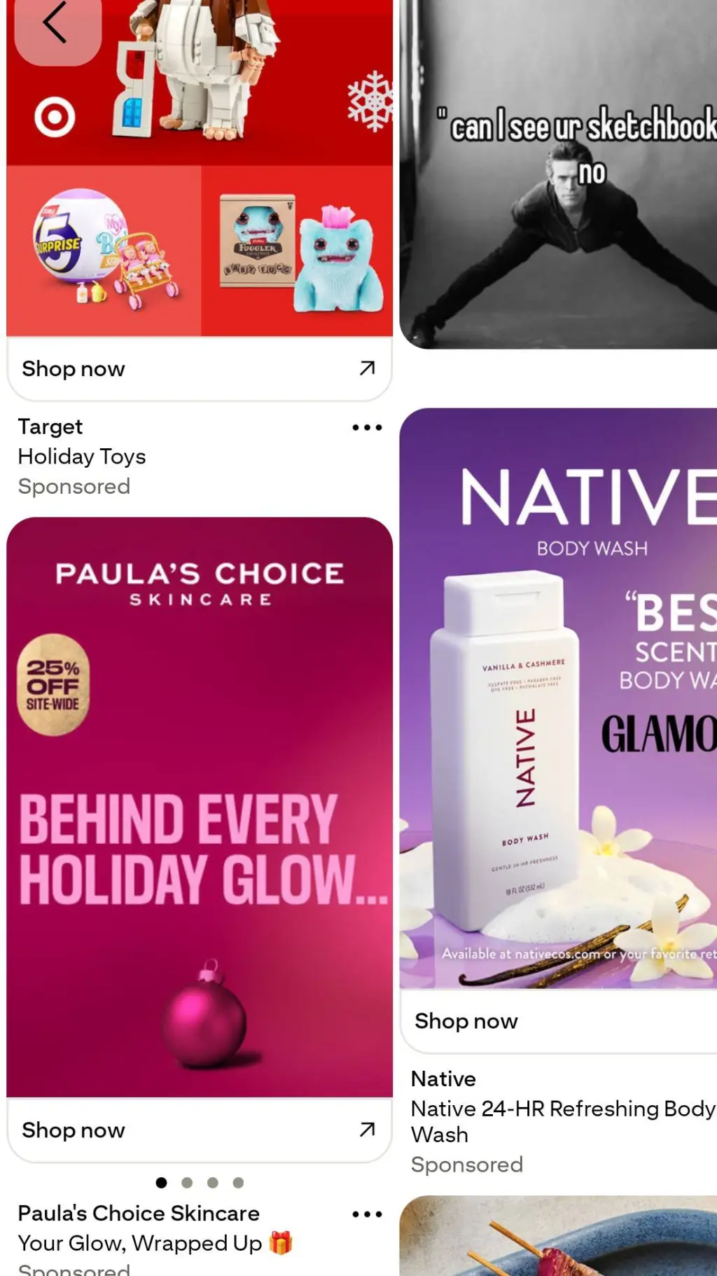 ai character: ANNOYING ads. background