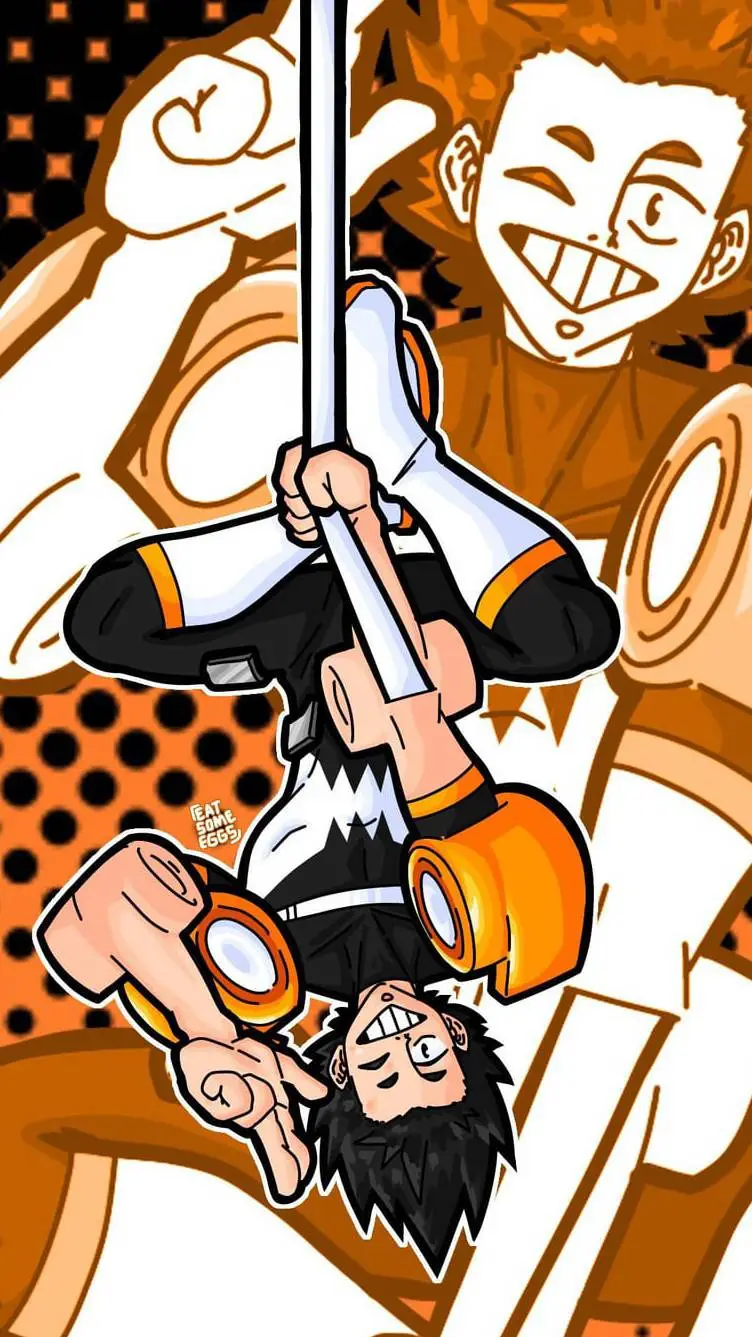 ai character: sero×todroki  background