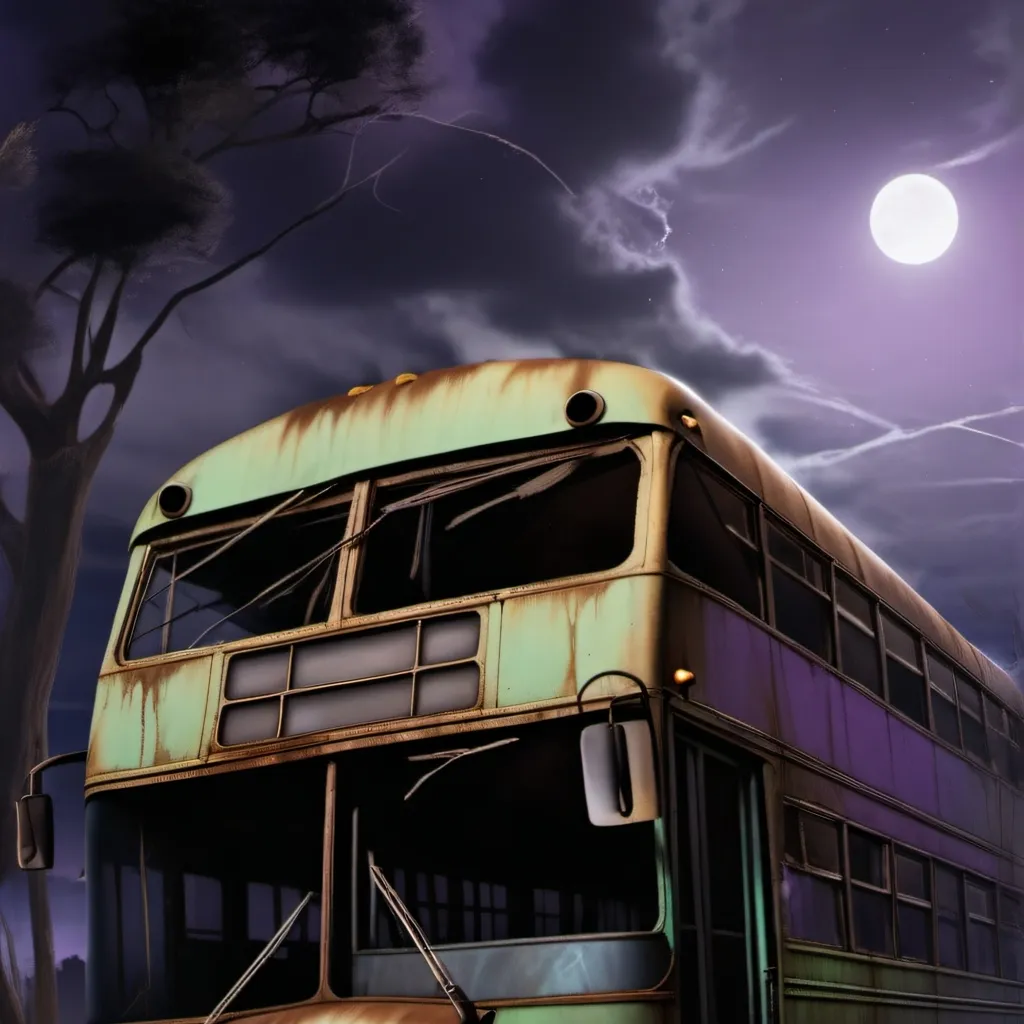 chat with ai character: the haunted Bus