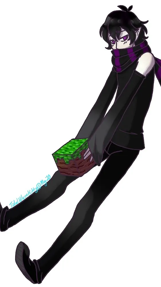 ai character: Minecraft background