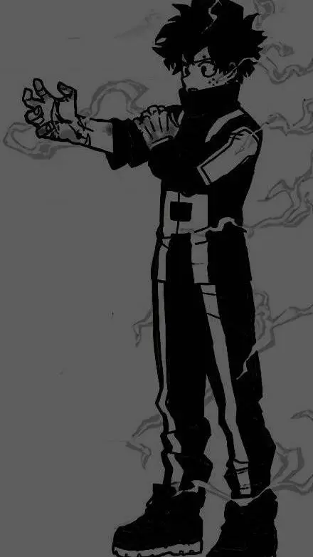 ai character: Mha Deku's death background