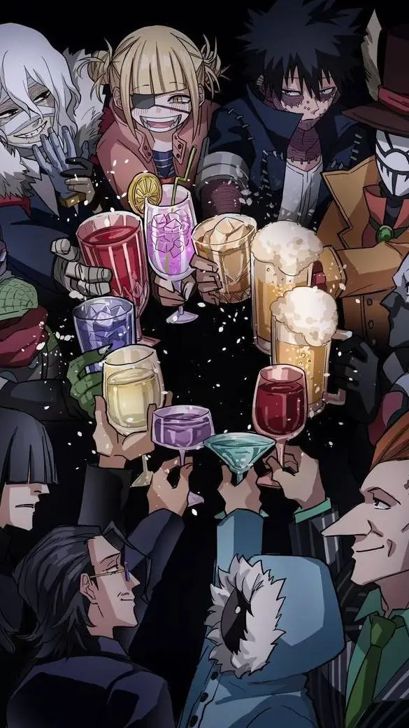 ai character: L.O.V bar background