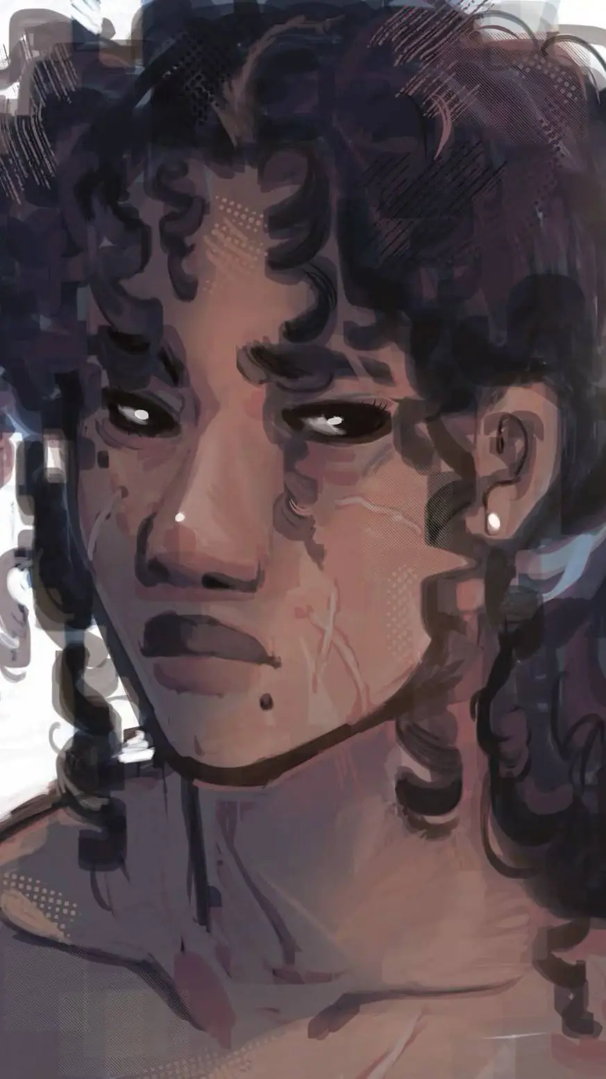 ai character: Vinyl Graves. background