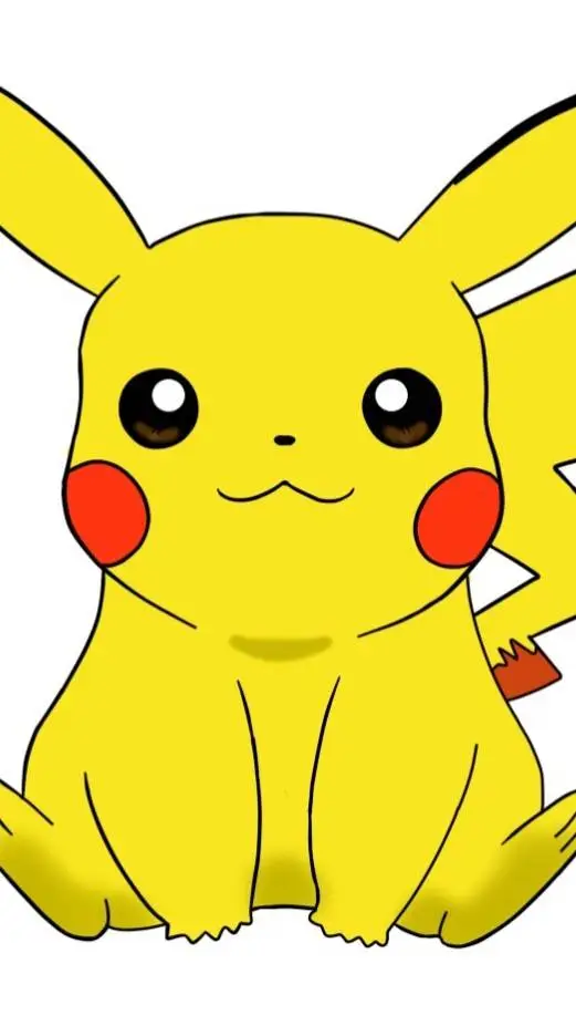 ai character: Pikachu  background