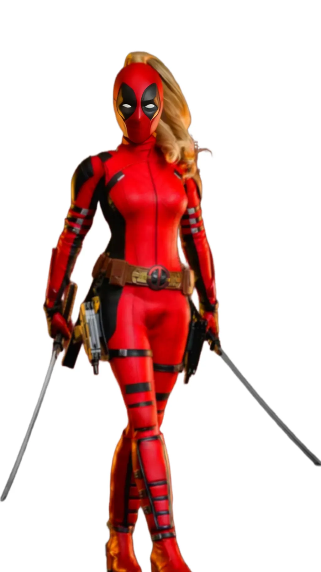 ai character: Lady DeadPool background