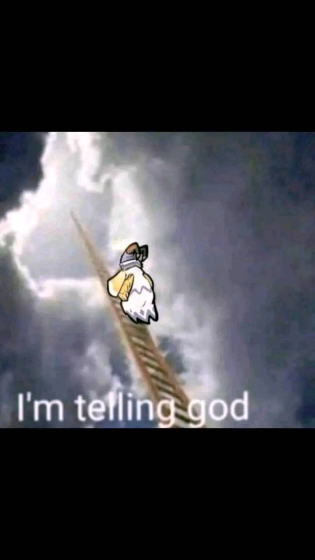 ai character: IN TELLING GOD background